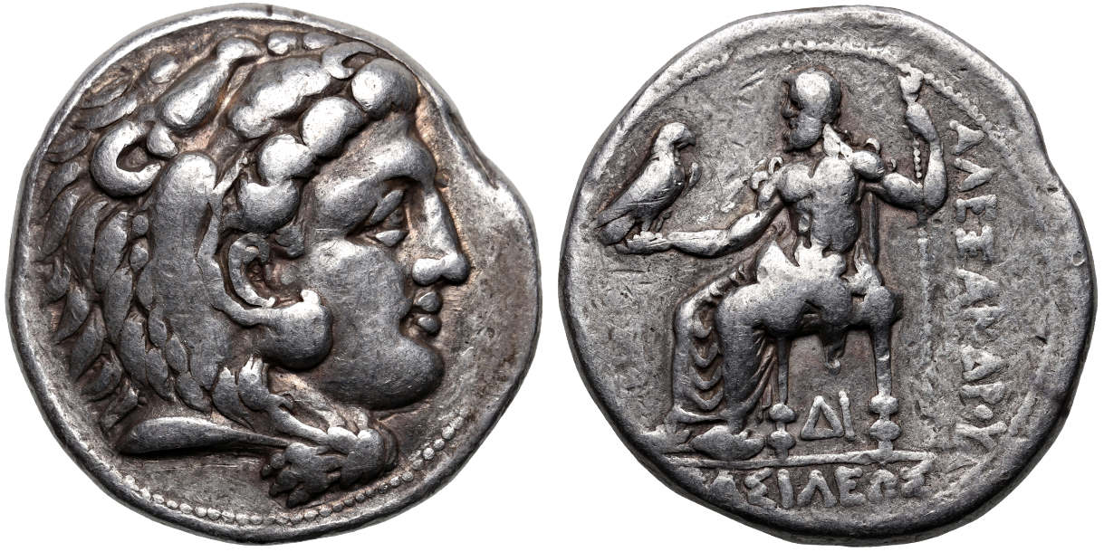 Kingdom of Macedon, Alexander III 'the Great', 336-323 BC, AR Tetradrachm,  struck c. 325-320 BC Ancient Coin Traders
