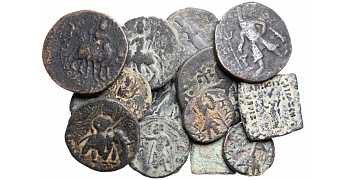 Big Lot of 600 Uncleaned Ancient Roman & Byzantine Bronze Coins II