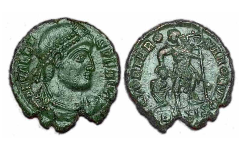 SOLD : Valens: Ae3 Roman Coin. | Ancient Coin Traders